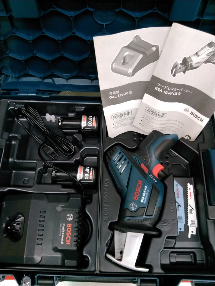 【展示品】BOSCH 10.8Vコードレスセーバーソー GSA 10.8 V-LI N