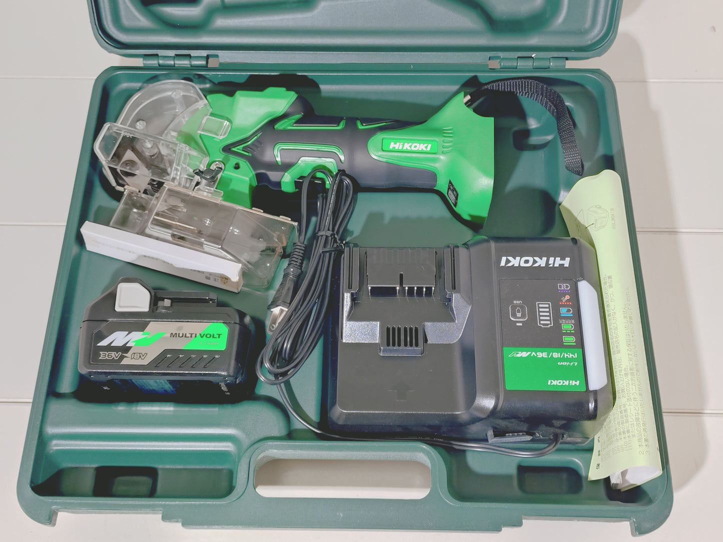 【展示品】HiKOKI 18Vコードレスナイフカッタ CK18DSAL(LXPK)