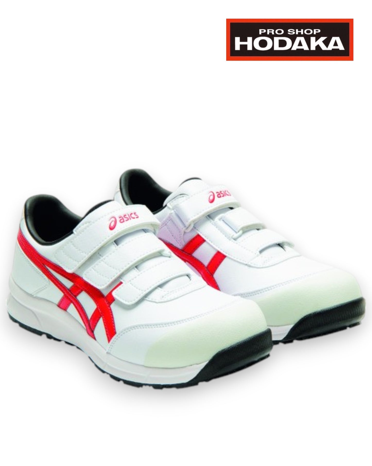 【展示品】アシックス 安全靴 WINJOB CP301 WH/RE