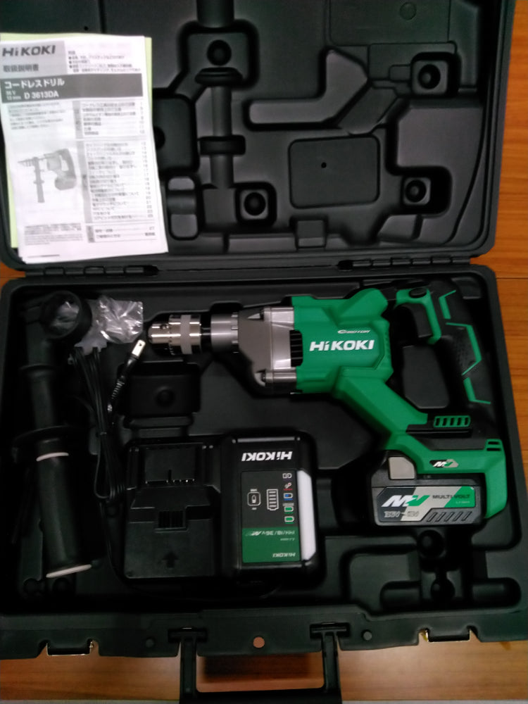 【新品】HiKOKI 36 V コードレスドリル D3613DA (XP)