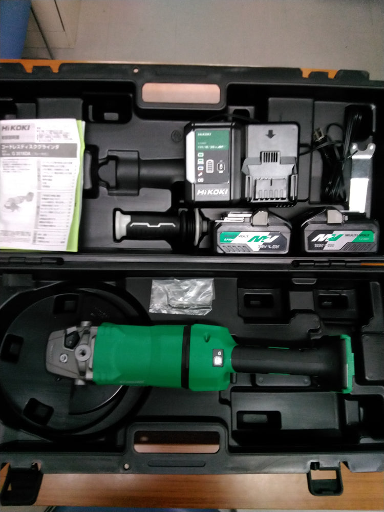 【新品】HiKOKI コードレスディスクグラインダ G3618DA(2WP)