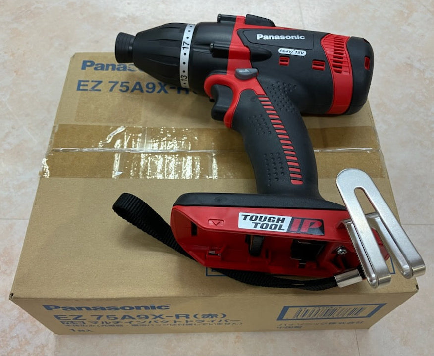 【展示品】Panasonic 充電マルチインパクトドライバー EZ75A9X-R(本体のみ・赤)