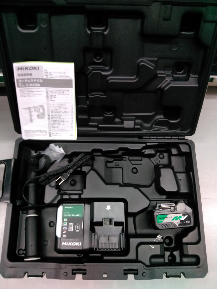 【展示品】HiKOKI 36 V コードレスドリル D3613DA (XPS)
