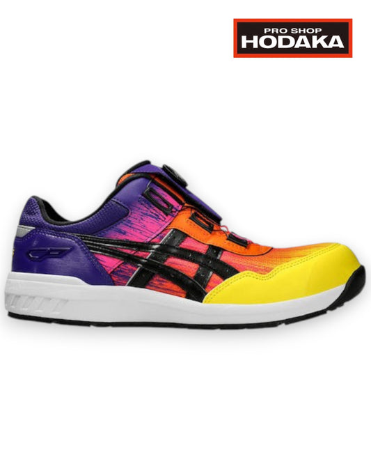 【展示品】アシックス 安全靴 CP209 BOA ゴールデンイエロー×ブラック