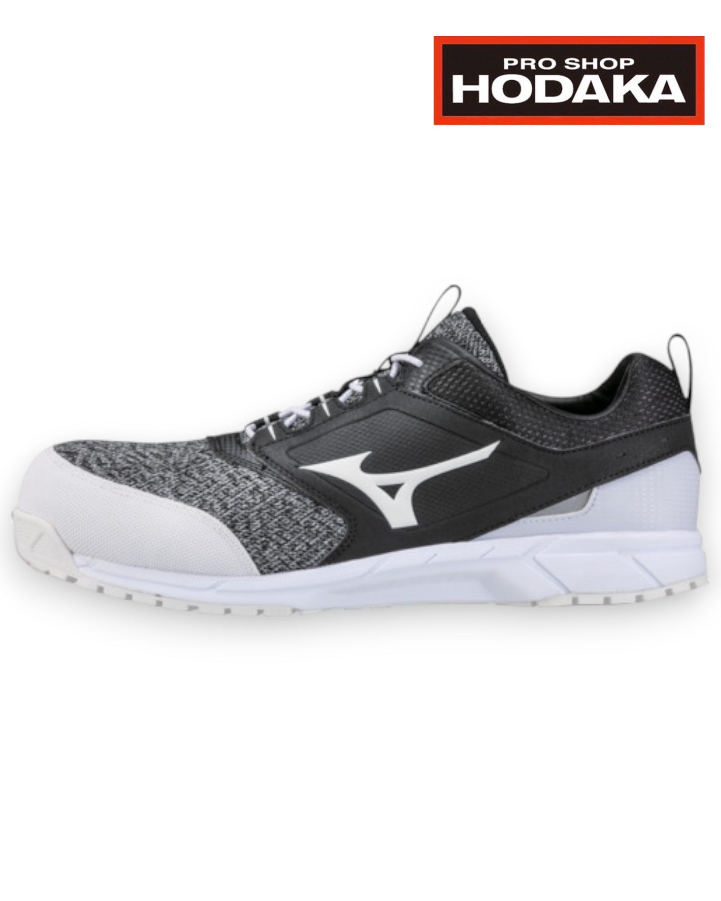 【展示品】ミズノ 安全靴 オールマイティ ES31L ブラック×ホワイト