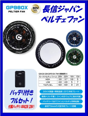 GB-POWER　ペルチェファンセット　長信ジャパン
