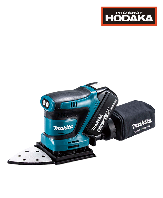 【定価43％OFF・展示品】マキタ　充電式防じんミニサンダ　ＢＯ４８３ＤＺ