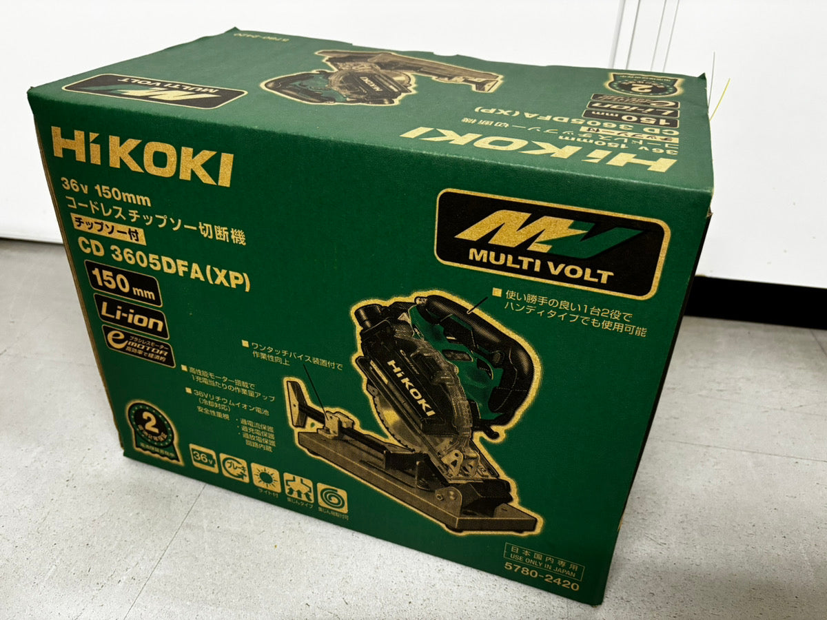 ［Sランク］コードレスチップソー切断機CD3605DFA(XP)