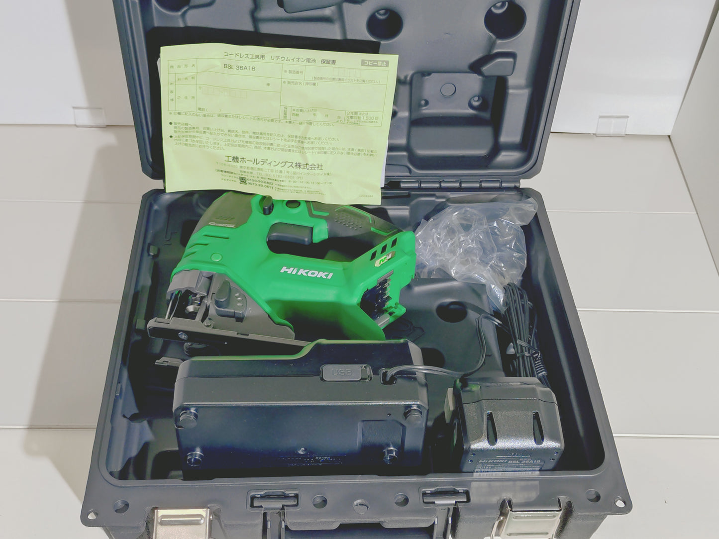 【展示品】ハイコーキ３６Vコードレスジグソー　ＣＪ３６ＤＡ（ＸＰ）