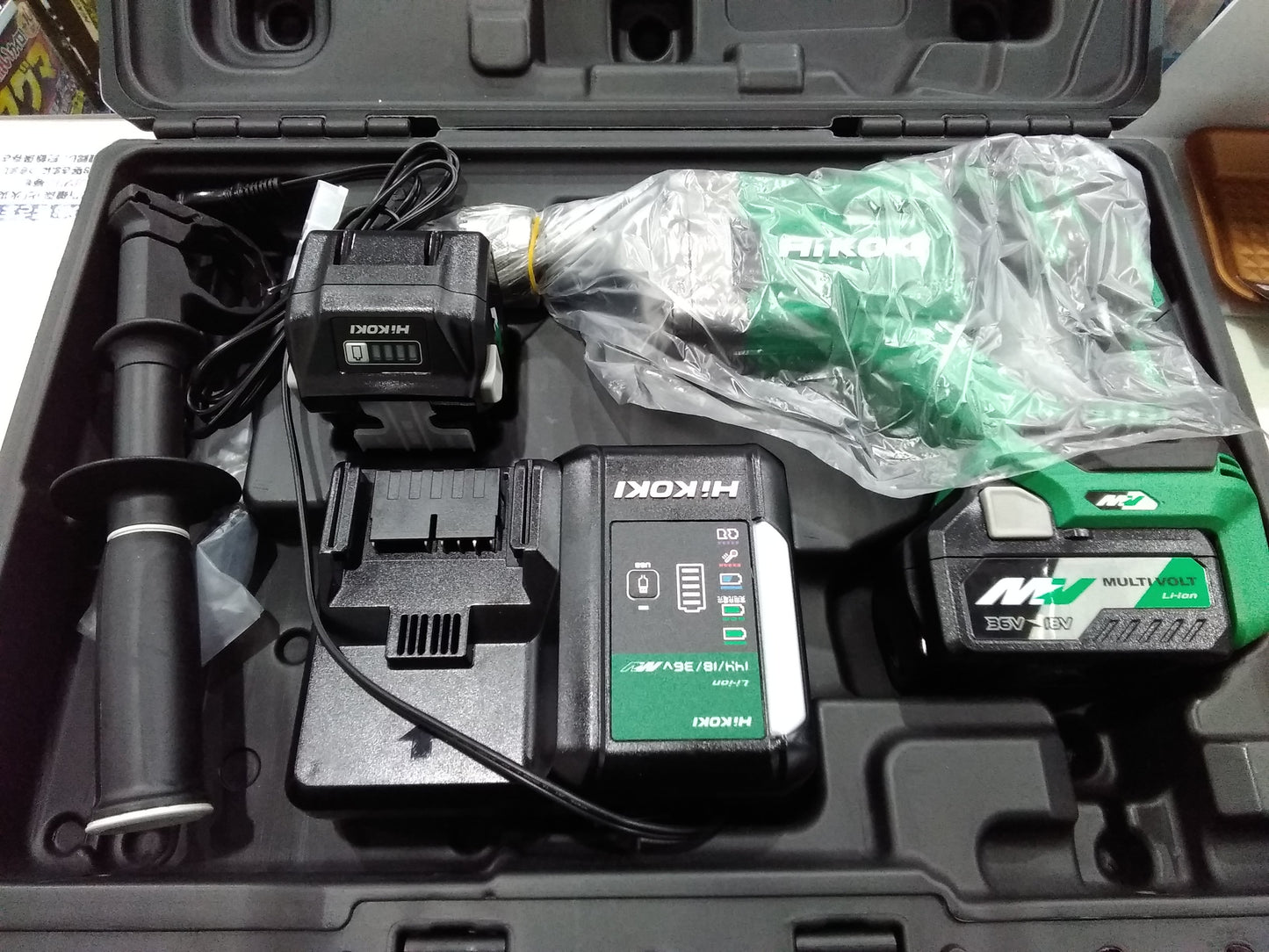 【新品】ＨｉＫＯＫＩ 充電振動ドリル DV3620DA(2XP)