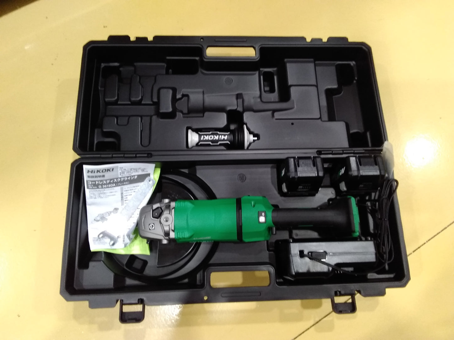 【新品】ＨｉＫＯＫＩ 36Vグラインダ G3618DA(2WP)