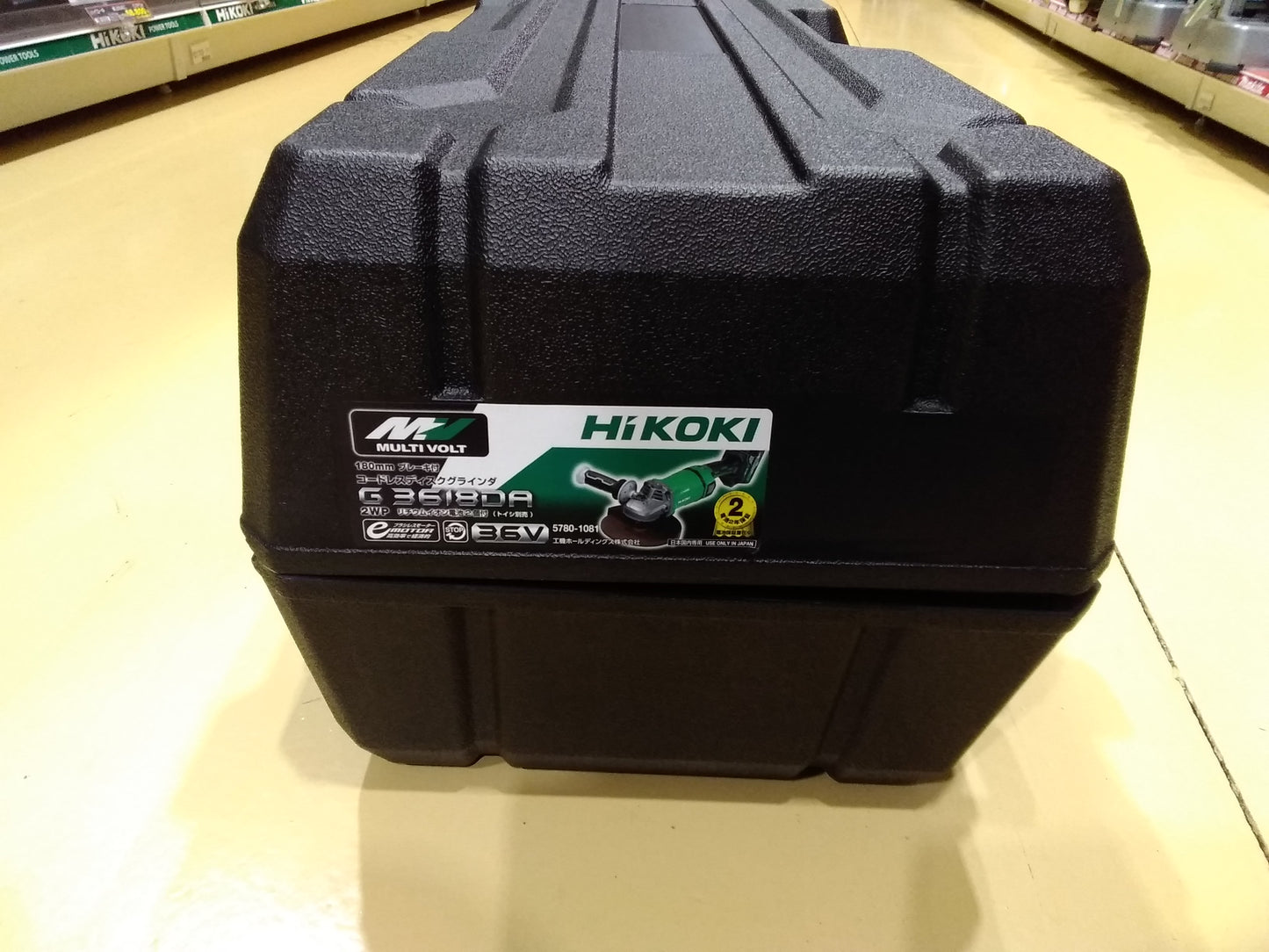 【新品】ＨｉＫＯＫＩ 36Vグラインダ G3618DA(2WP)