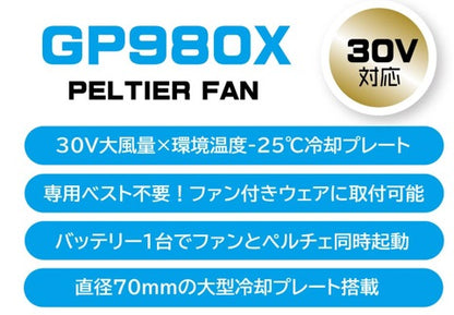 GB-POWER　ペルチェファンセット　長信ジャパン