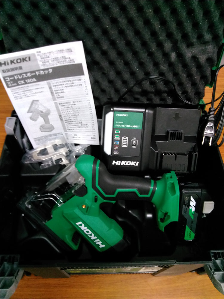 【新品】HiKOKI 18 V コードレスボードカッタ  CK18DA (XP)