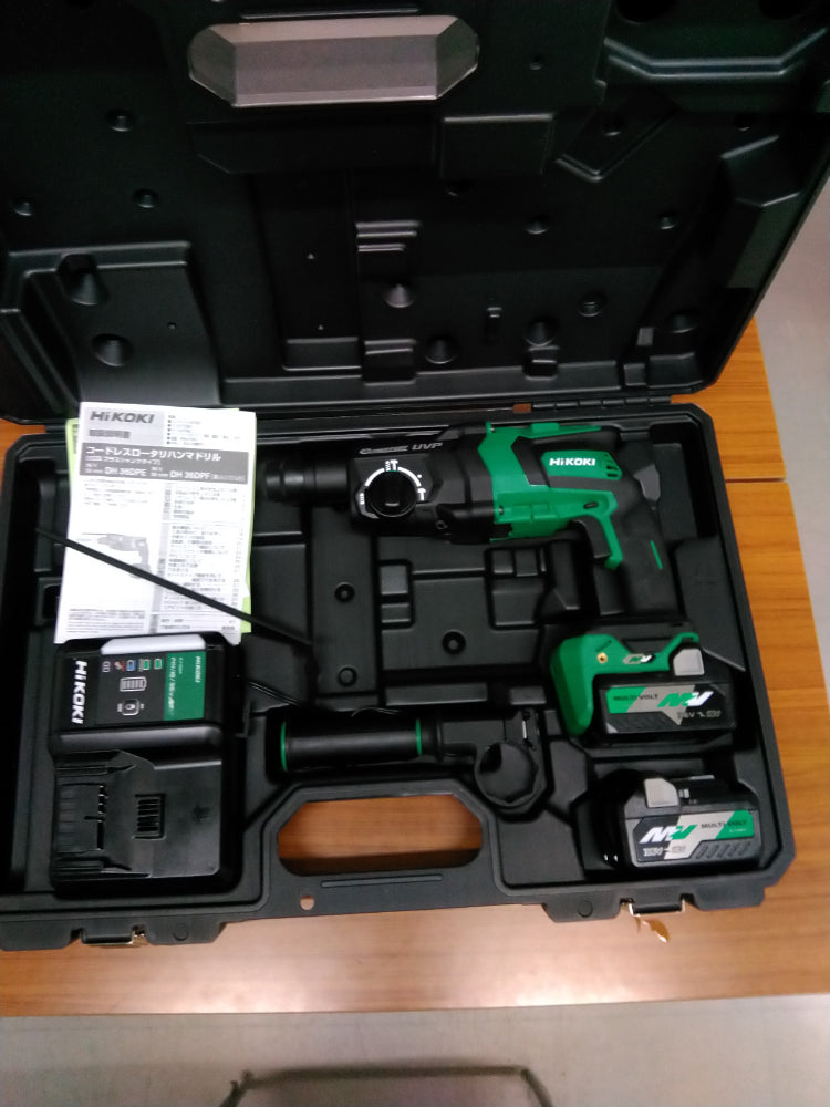 【新品】HiKOKI 36 V コードレスロータリハンマドリル  DH36DPE（2XP）