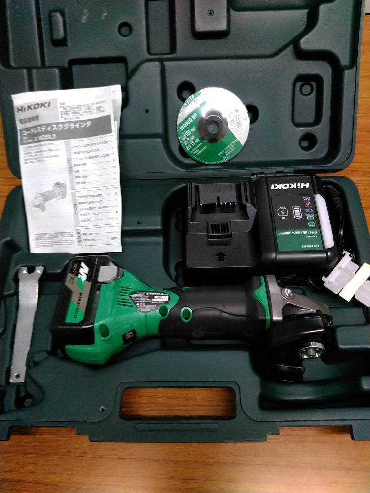 定価45％OFF・新品】HiKOKI 18 V コードレスディスクグラインダ