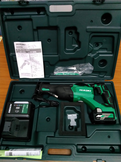 【新品】HiKOKI コードレスセーバソー CR18DBL (LXPK) 