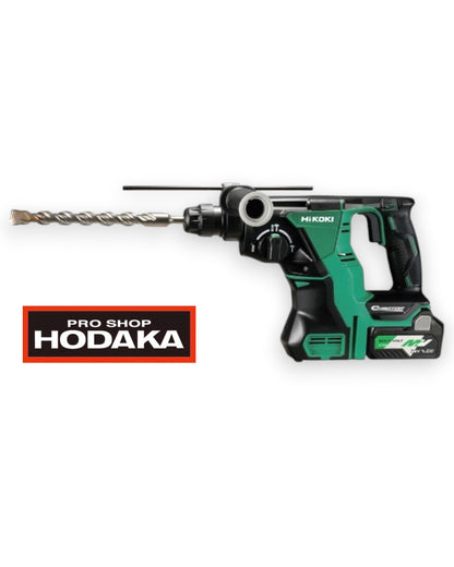 【新品】HiKOKI コードレスロータリハンマドリル  DH18DBL-2LXPK（18V／マルチボルト5.0Ah電池2個セット）