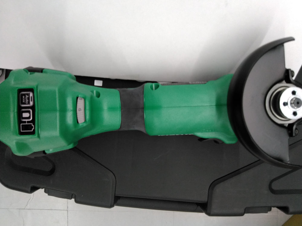 【展示品】HiKOKI 14.4V コードレスディスクグラインダ  G14DBBVL(LYPK)（ブレーキ付／6.0Ah電池・充電器・ケース付フルセット）