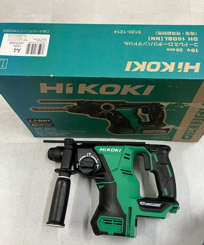 【展示品】HiKOKI コードレスロータリハンマドリル DH18DBL(NN)　本体のみ