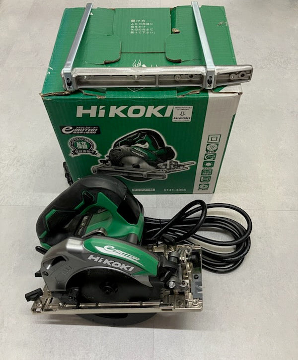 【定価35％OFF以下・展示品】HiKOKI　165ｍｍ深切り電子造作丸のこ　C6UEY(S)