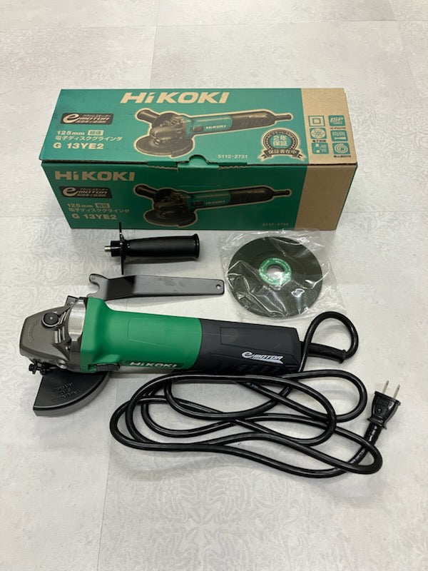 【展示品】HiKOKI 電子ディスクグラインダ G13YE2