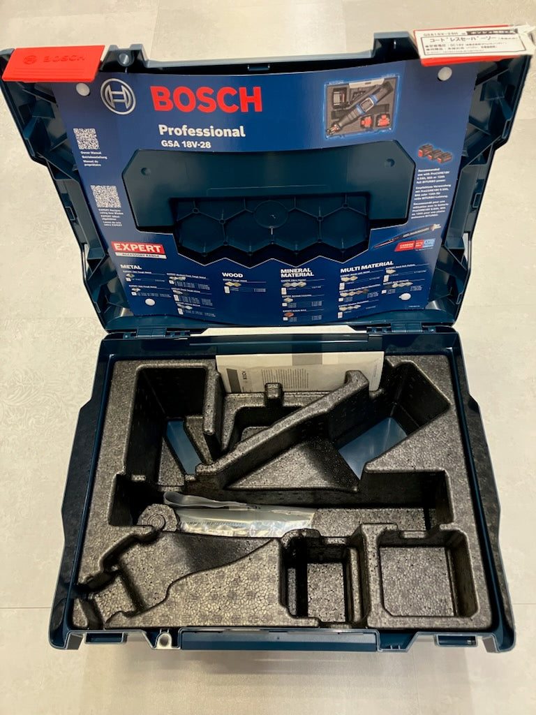 【定価55%OFF・展示品】BOSCH　18Vコードレスセーバーソー　GSA18V-28H（本体のみ）