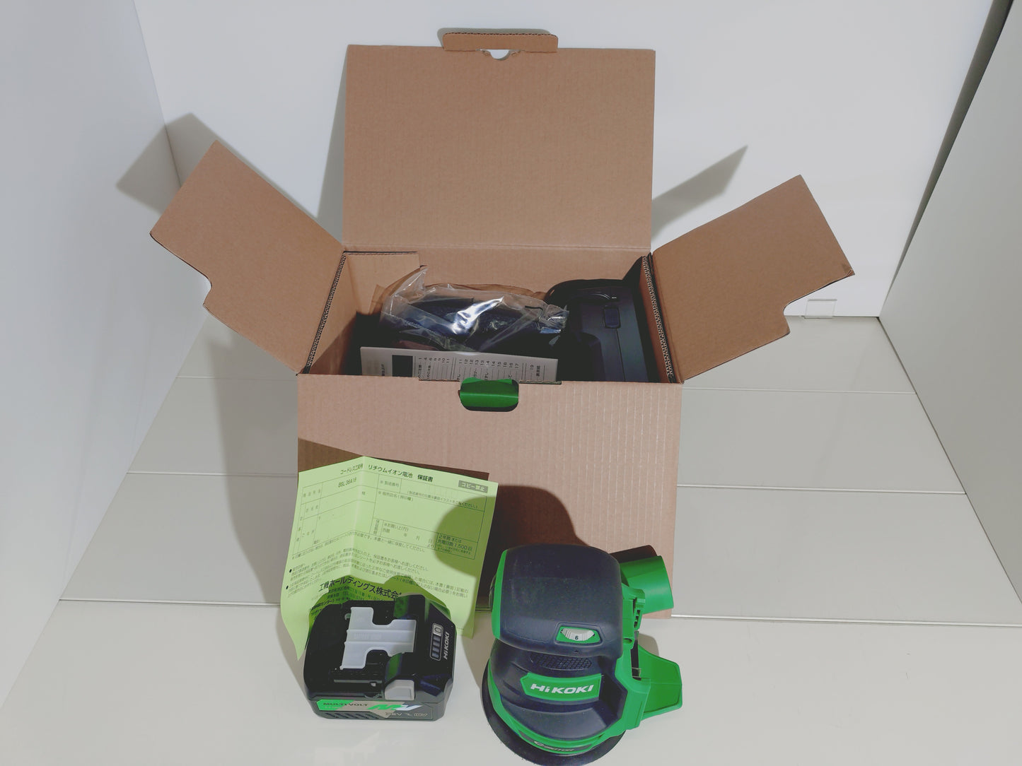 【展示品】コードレスランダムサンダ　SV1813DA(XP)