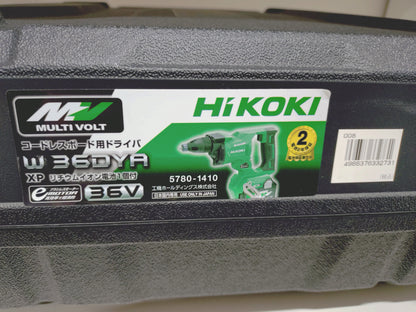 【展示品】ハイコーキ　コードレスボード用ドライバ　Ｗ３６ＤＹＡ（ＸＰ）