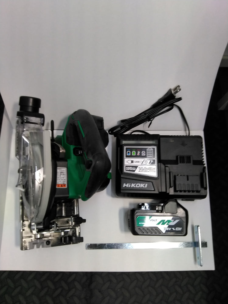 【新品】HiKOKI コードレス集じん丸のこ C18DYBL (LXPK)　