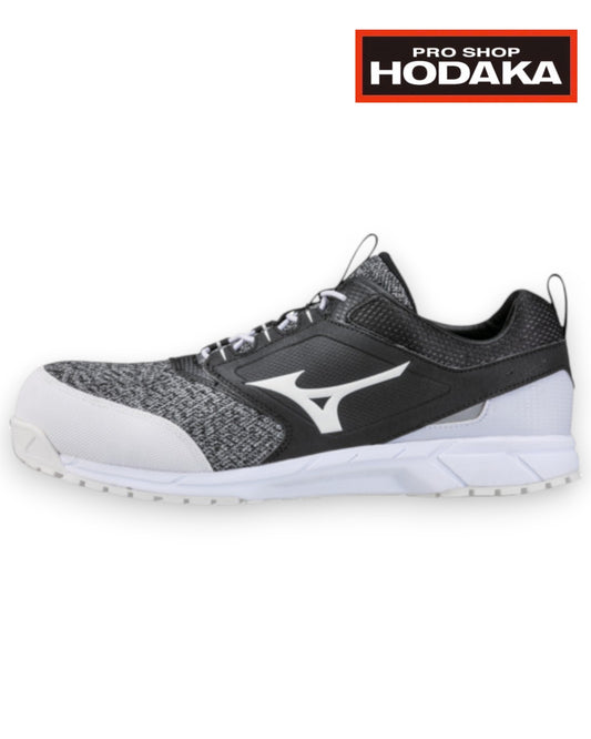 【展示品】ミズノ　安全靴　オールマイティ　ＥＳ３１Ｌ　ブラック×ホワイト